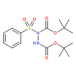 1,2-Hydrazinedicarboxylic acid, 1-(phenylsulfonyl)-, 1,2-bis(1,1-dimethylethyl) ester