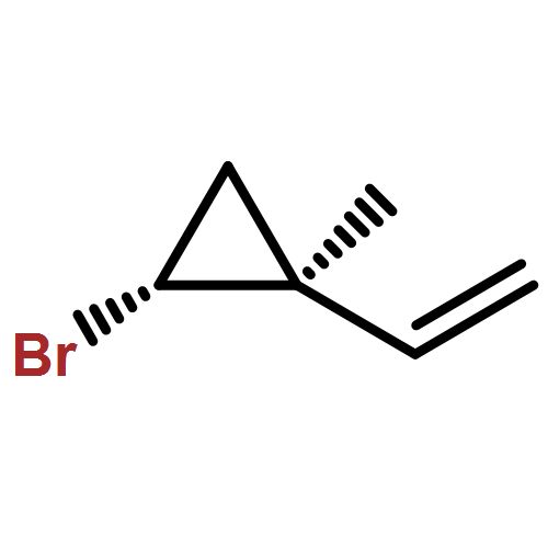 Cyclopropane, 2-bromo-1-ethenyl-1-methyl-, trans- (9CI)