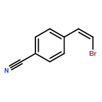 Benzonitrile, 4-[(1Z)-2-bromoethenyl]-