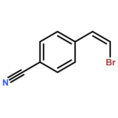 Benzonitrile, 4-[(1Z)-2-bromoethenyl]-