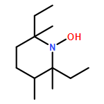 1-Piperidinyloxy, 2,6-diethyl-2,3,6-trimethyl-