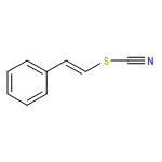 Thiocyanic acid, (1E)-2-phenylethenyl ester