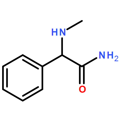 Benzeneacetamide, α-(methylamino)-