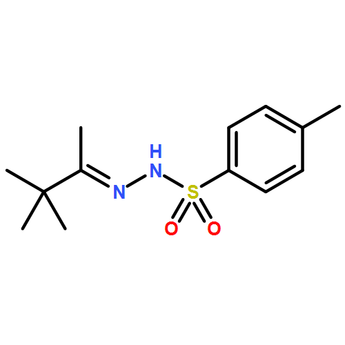 Benzenesulfonic acid, 4-methyl-, (2E)-(1,2,2-trimethylpropylidene)hydrazide