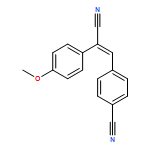 Benzeneacetonitrile, α-[(4-cyanophenyl)methylene]-4-methoxy-, (αZ)-