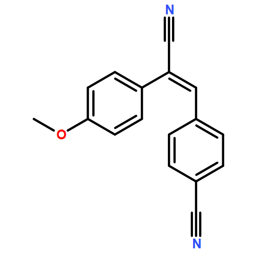 Benzeneacetonitrile, α-[(4-cyanophenyl)methylene]-4-methoxy-, (αZ)-