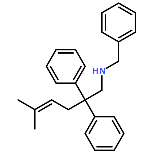 Benzeneethanamine, β-(3-methyl-2-buten-1-yl)-β-phenyl-N-(phenylmethyl)-