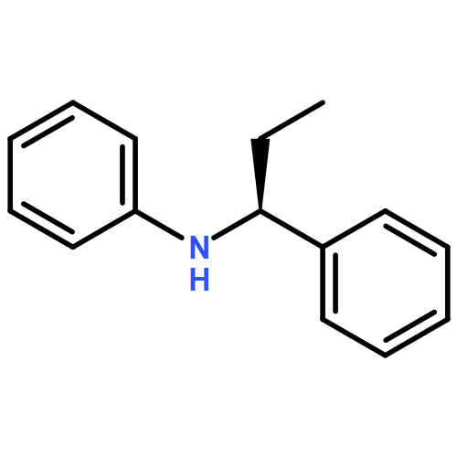 Benzenemethanamine, α-ethyl-N-phenyl-, (αS)-