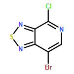 [1,2,5]Thiadiazolo[3,4-c]pyridine, 7-bromo-4-chloro-