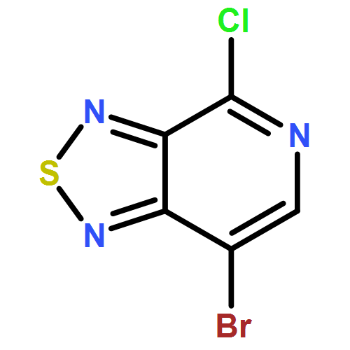 [1,2,5]Thiadiazolo[3,4-c]pyridine, 7-bromo-4-chloro-