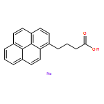 1-Pyrenebutanoic acid, sodium salt (1:1)