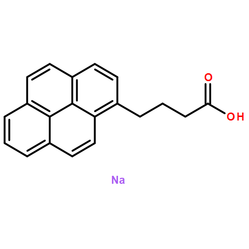 1-Pyrenebutanoic acid, sodium salt (1:1)