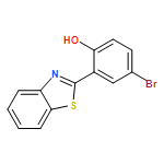 Phenol, 2-(2-benzothiazolyl)-4-bromo-