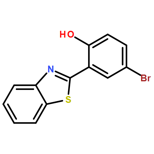 Phenol, 2-(2-benzothiazolyl)-4-bromo-