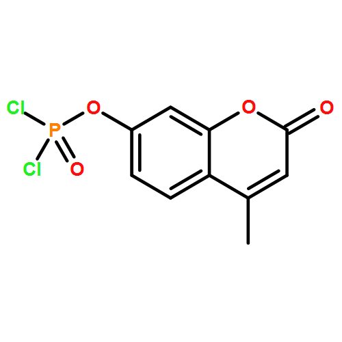 4-methyl-2-oxo-2H-chromen-7-yl phosphorodichloridate