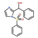 1H-Imidazole-2-methanol, α-phenyl-1-(phenylsulfonyl)-