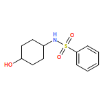 Benzenesulfonamide, N-(trans-4-hydroxycyclohexyl)-