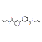 [2,2'-Bipyridine]-4,4'-dicarboxamide, N4,N4'-di-2-propen-1-yl-