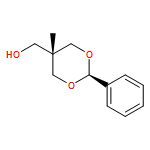 1,3-Dioxane-5-methanol, 5-methyl-2-phenyl-, trans-