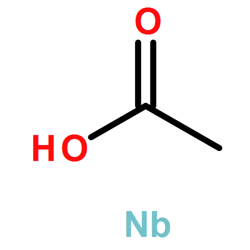 Acetic acid, niobium salt (9CI)