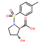 D-Proline, 3-hydroxy-1-[(4-methylphenyl)sulfonyl]-, (3S)-rel-