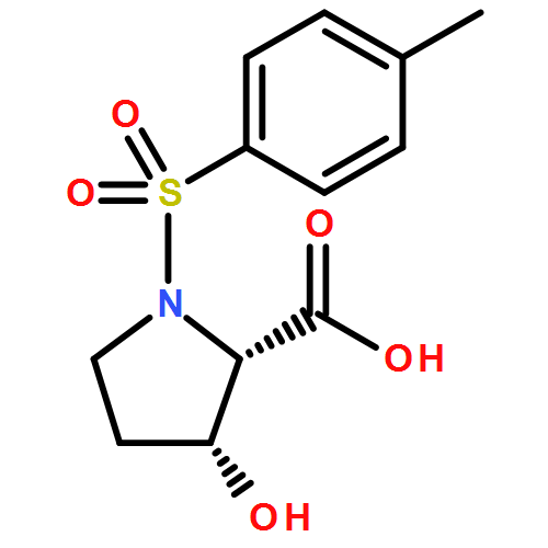 D-Proline, 3-hydroxy-1-[(4-methylphenyl)sulfonyl]-, (3S)-rel-