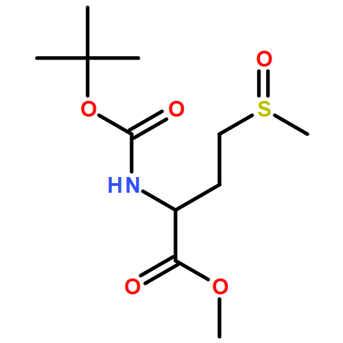 Butanoic acid, 2-[[(1,1-dimethylethoxy)carbonyl]amino]-4-(methylsulfinyl)-, methyl ester, (2S)-