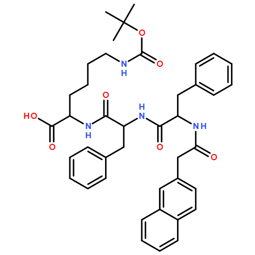 L-Lysine, N-[2-(2-naphthalenyl)acetyl]-L-phenylalanyl-L-phenylalanyl-N6-[(1,1-dimethylethoxy)carbonyl]-