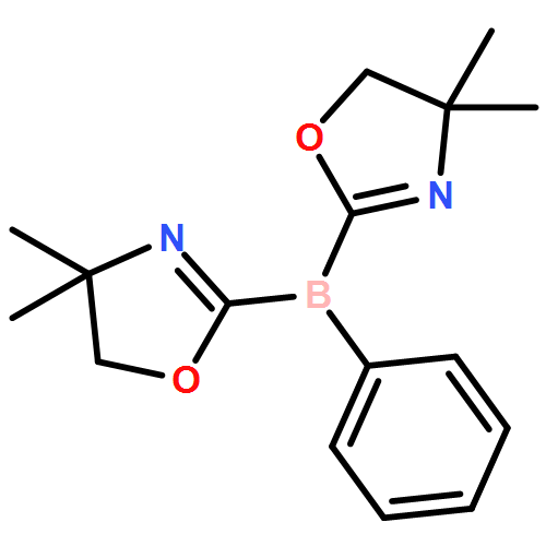 Oxazole, 2,2'-(phenylborylene)bis[4,5-dihydro-4,4-dimethyl-