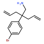 Benzeneethanamine, 4-bromo-β,β-di-2-propen-1-yl-