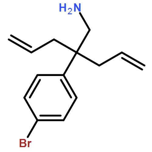 Benzeneethanamine, 4-bromo-β,β-di-2-propen-1-yl-