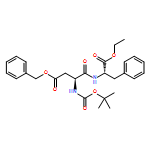 L-Phenylalanine, N-[(1,1-dimethylethoxy)carbonyl]-L-α-aspartyl-, 2-ethyl 1-(phenylmethyl) ester