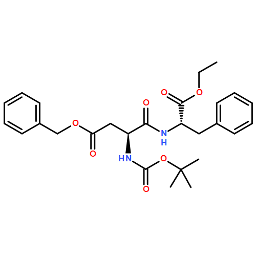 L-Phenylalanine, N-[(1,1-dimethylethoxy)carbonyl]-L-α-aspartyl-, 2-ethyl 1-(phenylmethyl) ester