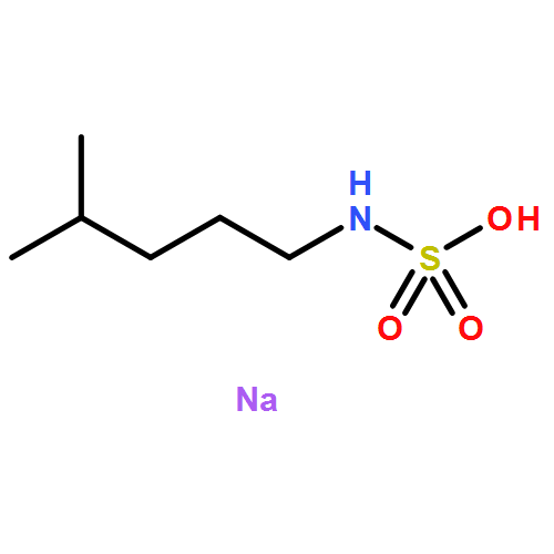 Sulfamic acid, N-(4-methylpentyl)-, sodium salt (1:1)