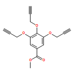 Benzoic acid, 3,4,5-tris(2-propyn-1-yloxy)-, methyl ester