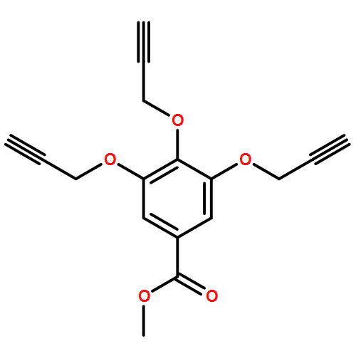 Benzoic acid, 3,4,5-tris(2-propyn-1-yloxy)-, methyl ester