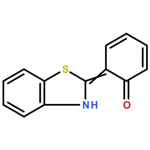 2,4-Cyclohexadien-1-one, 6-(2(3H)-benzothiazolylidene)-