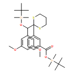 Benzoic acid, 3-[2-[(3,5-dimethoxyphenyl)[[(1,1-dimethylethyl)dimethylsilyl]oxy]methyl]-1,3-dithian-2-yl]-, (1,1-dimethylethyl)dimethylsilyl ester