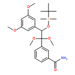 Benzamide, 3-[2-(3,5-dimethoxyphenyl)-2-[[(1,1-dimethylethyl)dimethylsilyl]oxy]-1,1-dimethoxyethyl]-