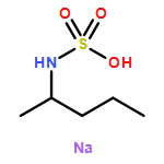 Sulfamic acid, N-(1-methylbutyl)-, sodium salt (1:1)