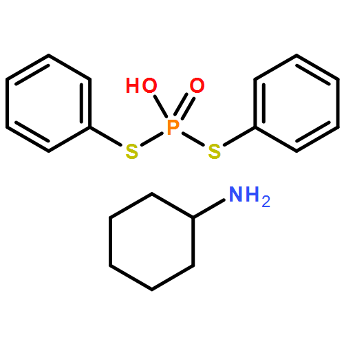 Phosphorodithioic acid, S,S-diphenyl ester, compd. with cyclohexanamine (1:1)