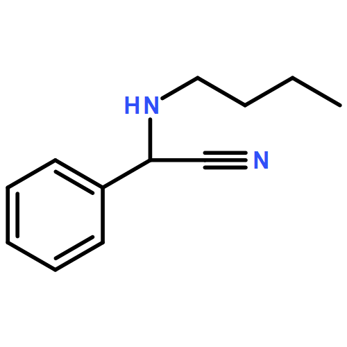 Benzeneacetonitrile, α-(butylamino)-