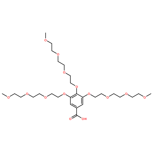 Benzoic acid, 3,4,5-tris[2-[2-(2-methoxyethoxy)ethoxy]ethoxy]-