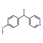 Pyridine, 4-[1-(4-methoxyphenyl)ethyl]-