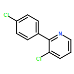 Pyridine, 3-chloro-2-(4-chlorophenyl)-