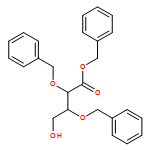 Butanoic acid, 4-hydroxy-2,3-bis(phenylmethoxy)-, phenylmethyl ester, (2R,3R)-