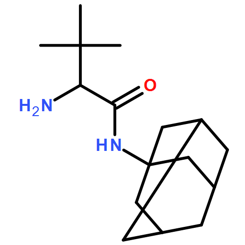 Butanamide, 2-amino-3,3-dimethyl-N-tricyclo[3.3.1.13,7]dec-1-yl-, (2S)-