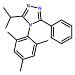 4H-1,2,4-Triazole, 3-(1-methylethyl)-5-phenyl-4-(2,4,6-trimethylphenyl)-