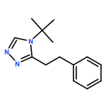 4H-1,2,4-Triazole, 4-(1,1-dimethylethyl)-3-(2-phenylethyl)-