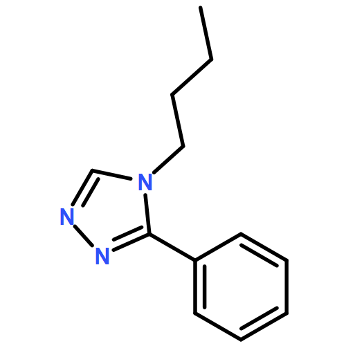 4H-1,2,4-Triazole, 4-butyl-3-phenyl-